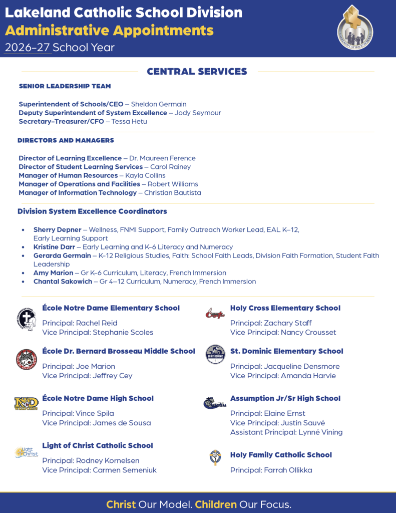 administrative appointments