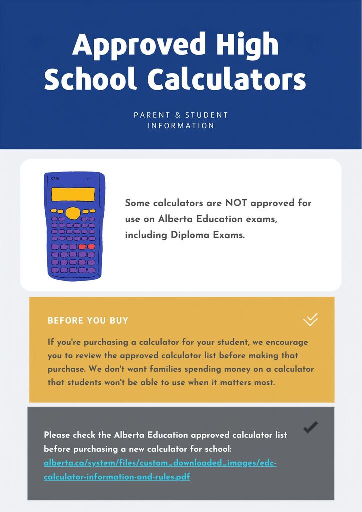 High School Calculators