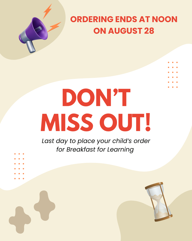 BFL ordering reminder