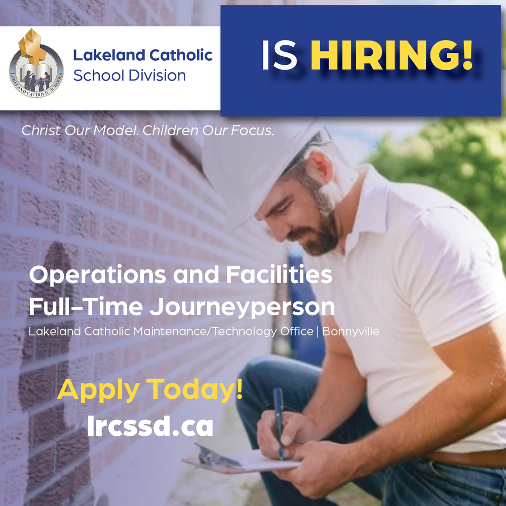 job ad - operations and facilities