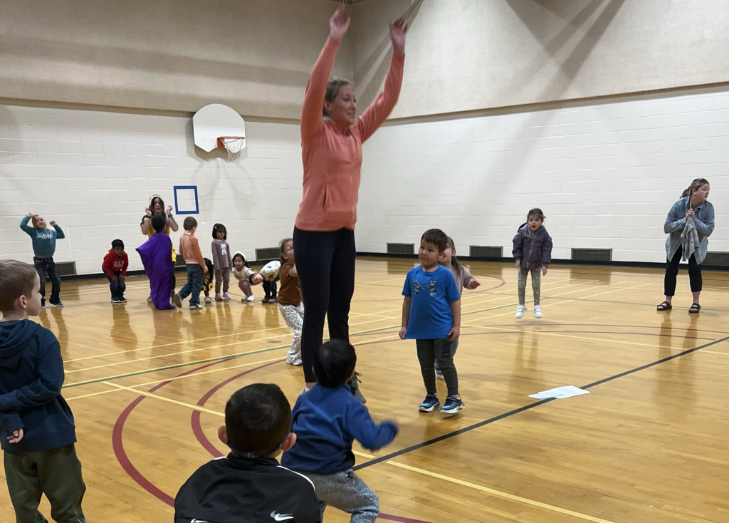 K–6 teachers joined their students for a hands-on professional learning opportunity with our partners at #EverActiveSchools,