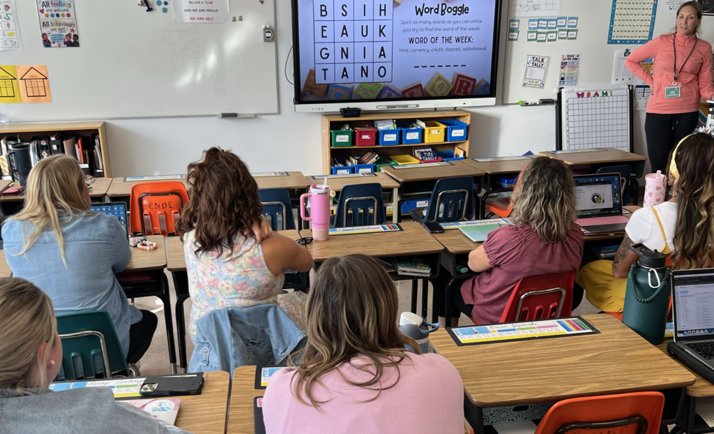 K–6 teachers joined their students for a hands-on professional learning opportunity with our partners at #EverActiveSchools,