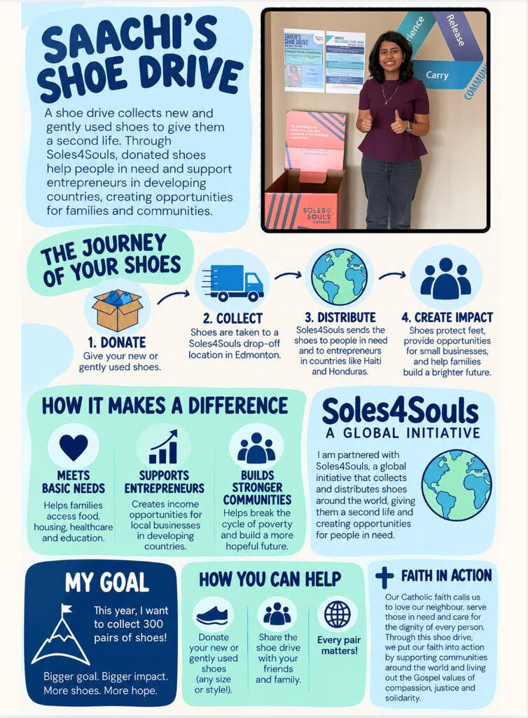 saachi shoe drive