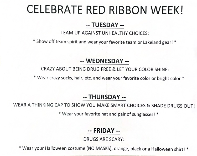 red ribbon