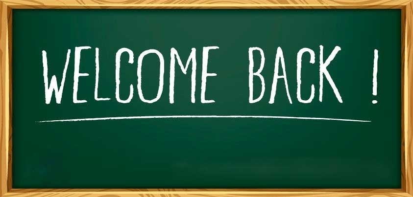 welcome back