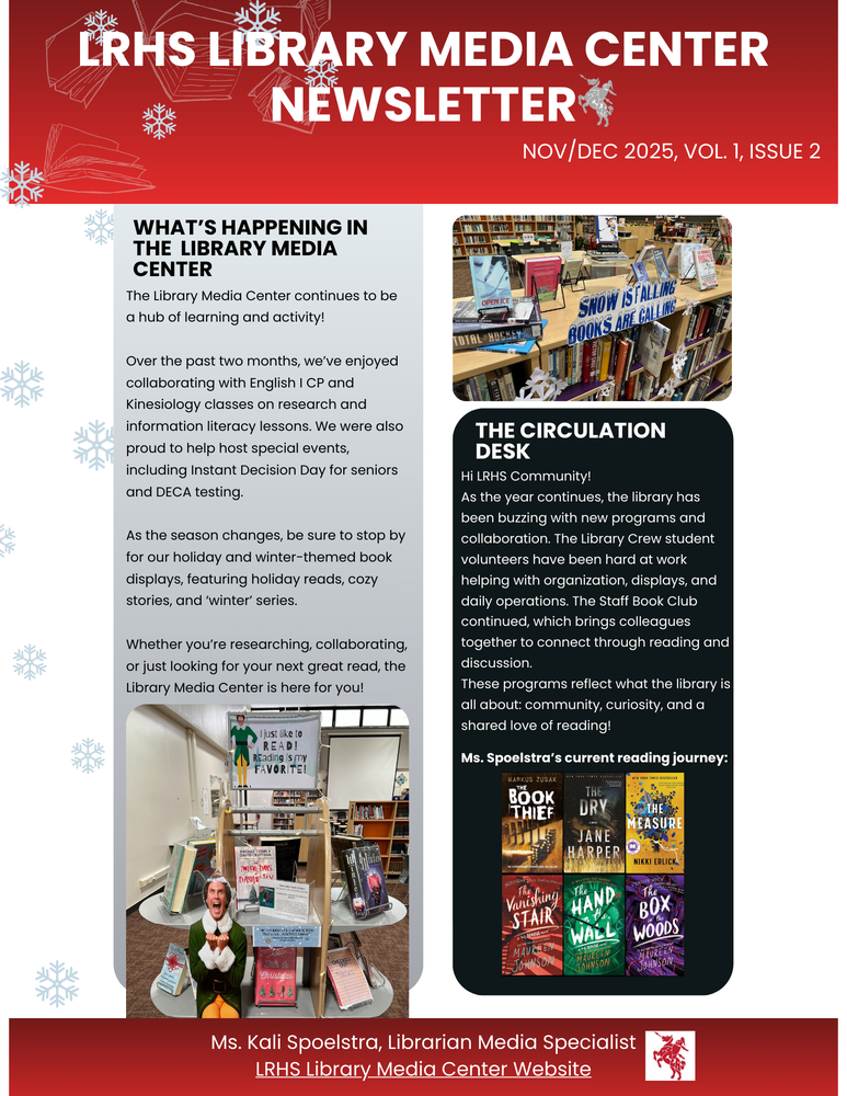 Newsletter Front Page