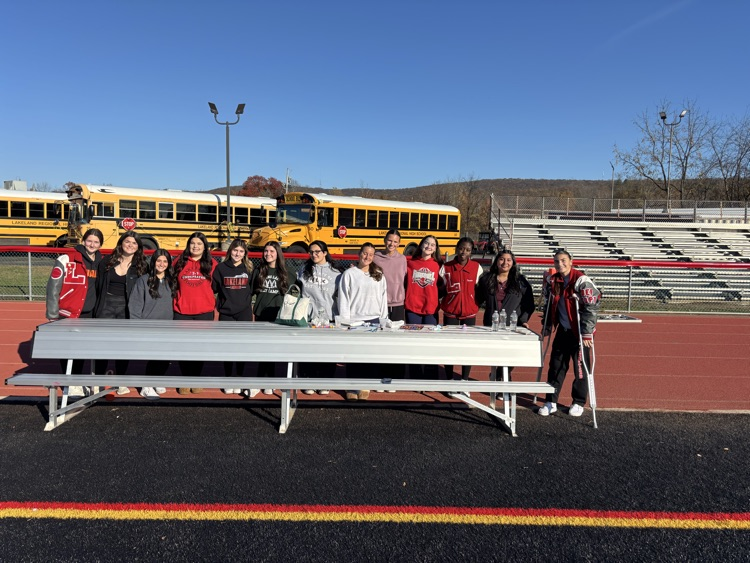 Student Council helping out at the Hunger Walk!