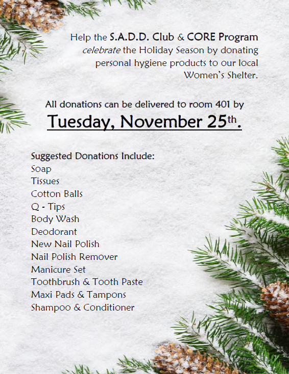 SADD's Holiday Collection