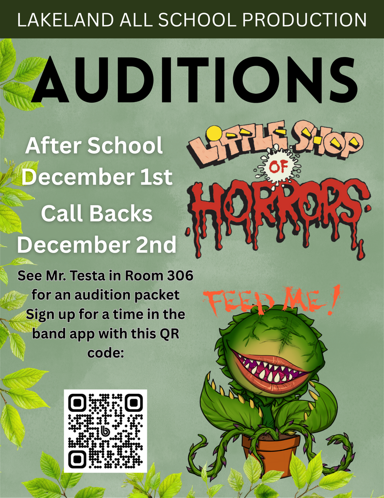audition poster