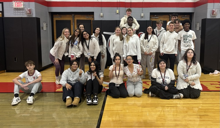 Holiday spirit in the gym!