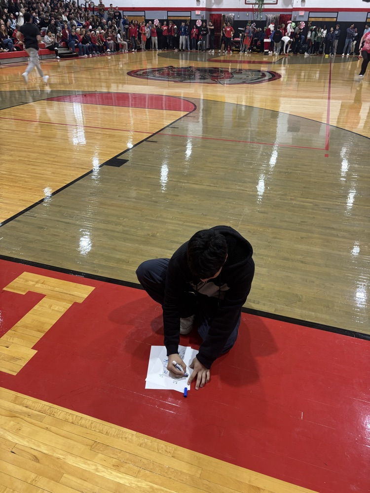 Matt and a pep rally?