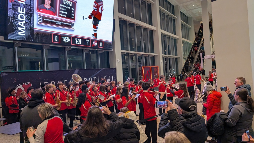Lancer Band at the Prudential Center