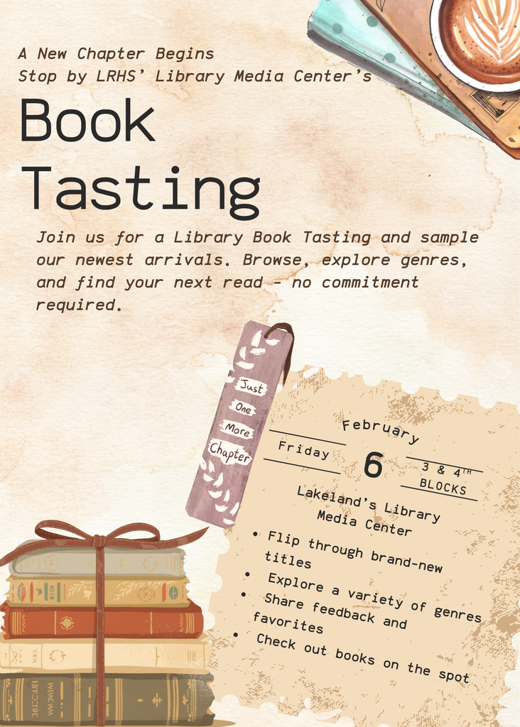 Book Tasting Party