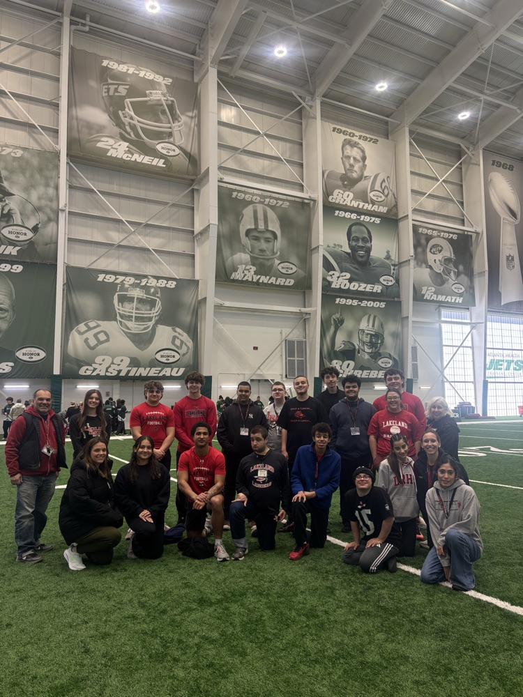 lancer unified flag fb @ the Jets training facility!