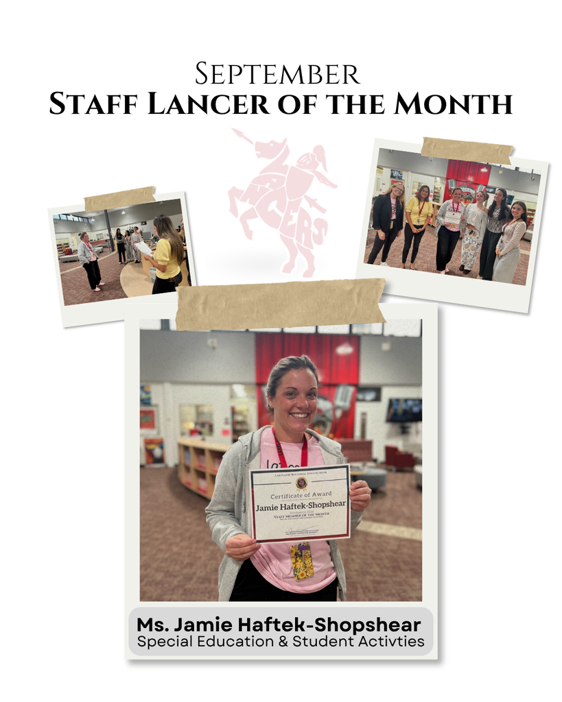 LANCER OF THE MONTH