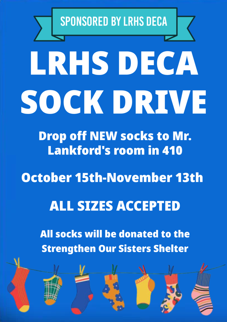 2026 Annual DECA Sock Drive