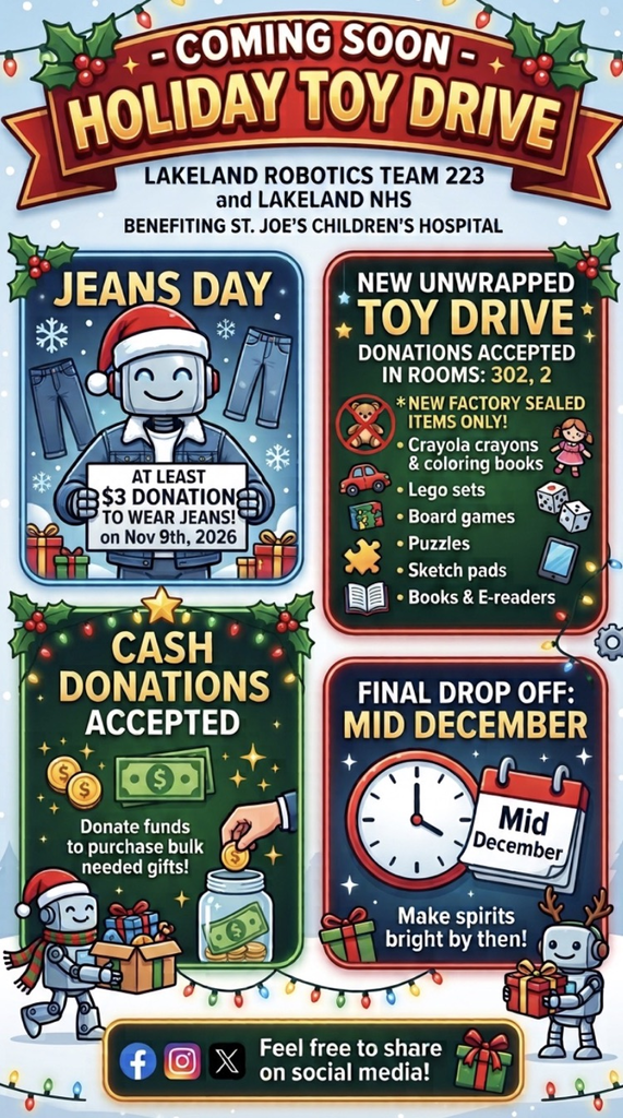 Holiday Toy Drive Coming Soon