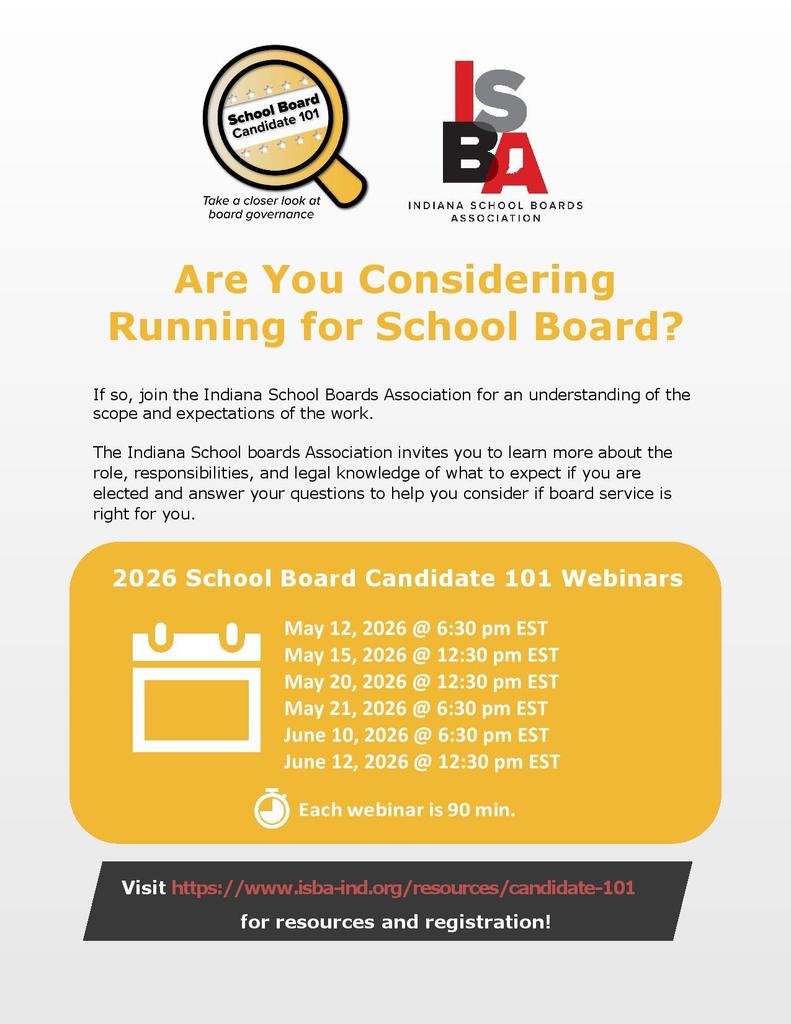 ISBA Board flyer