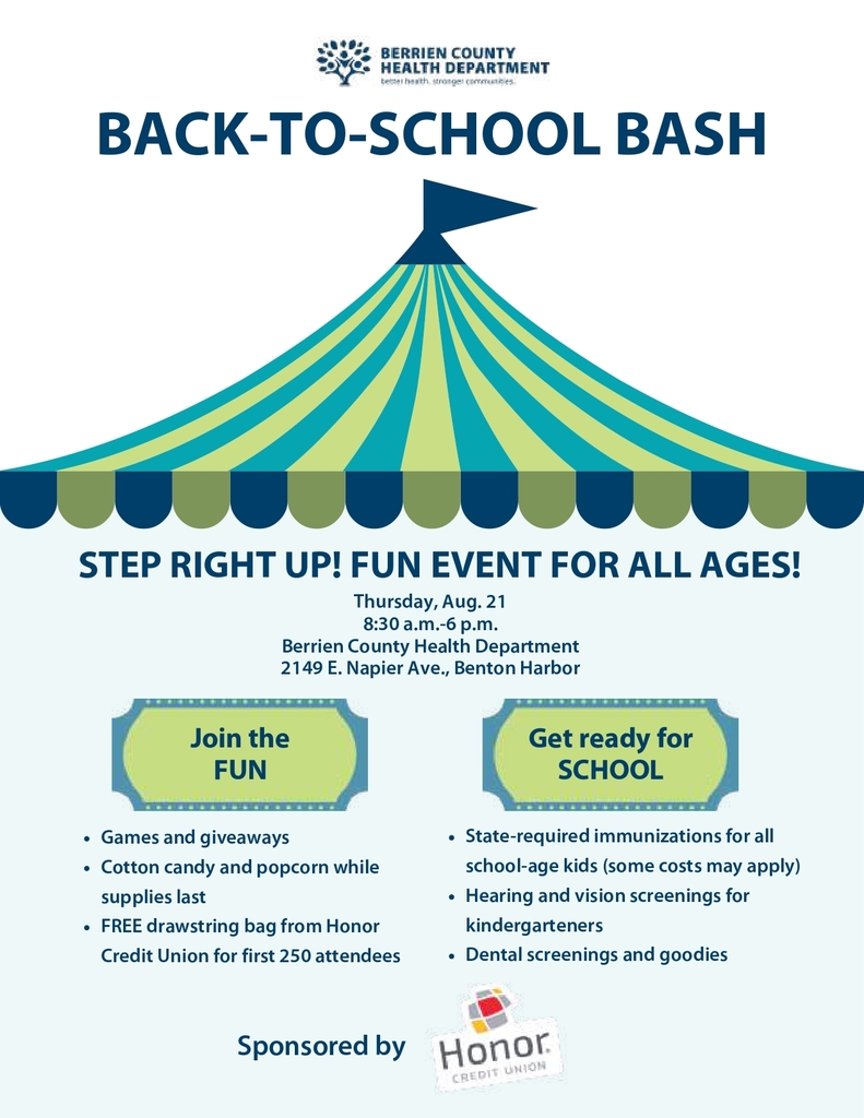 Health Dept. Back to School Bash 2025 