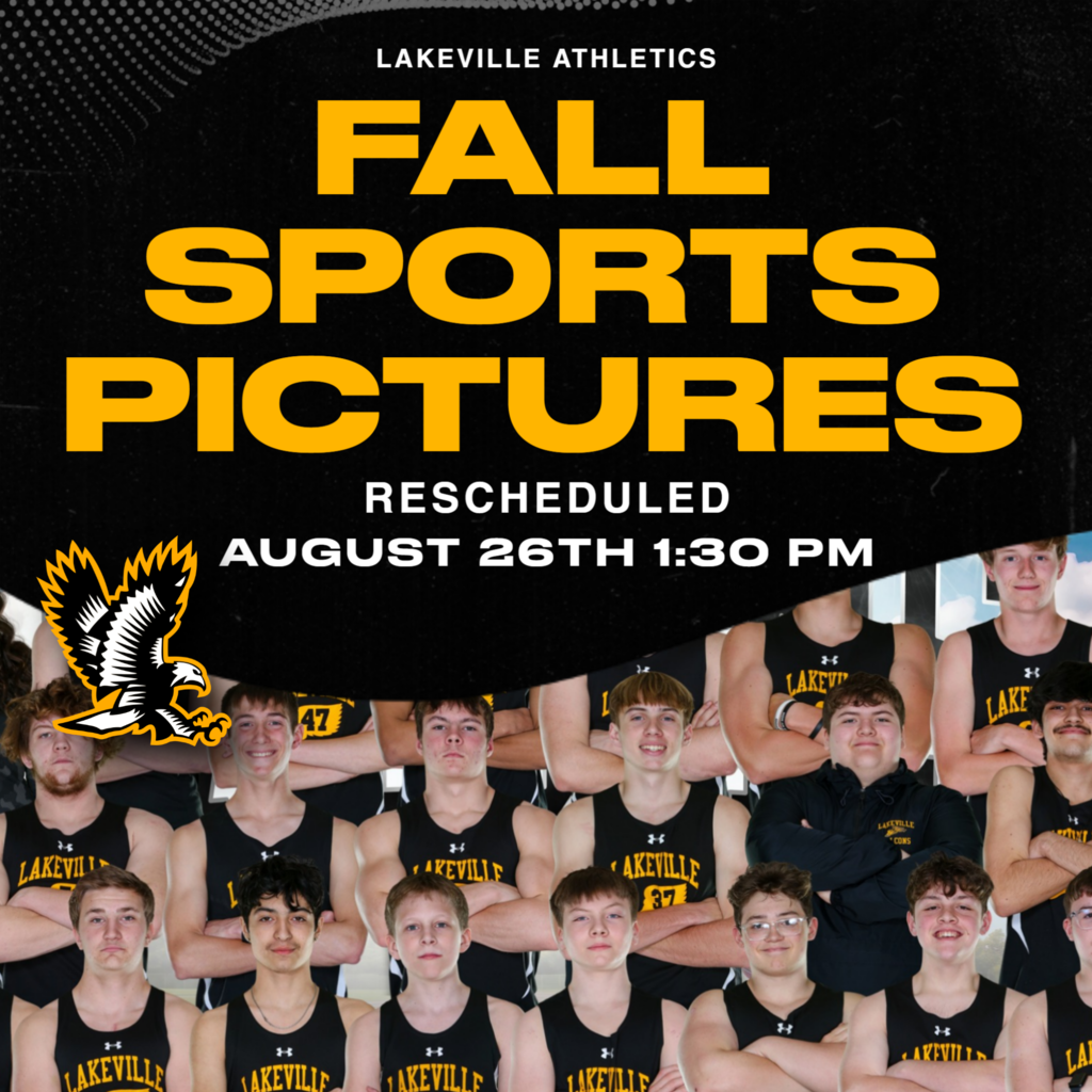 High School Sports Pictures have been RESCHEDULED!