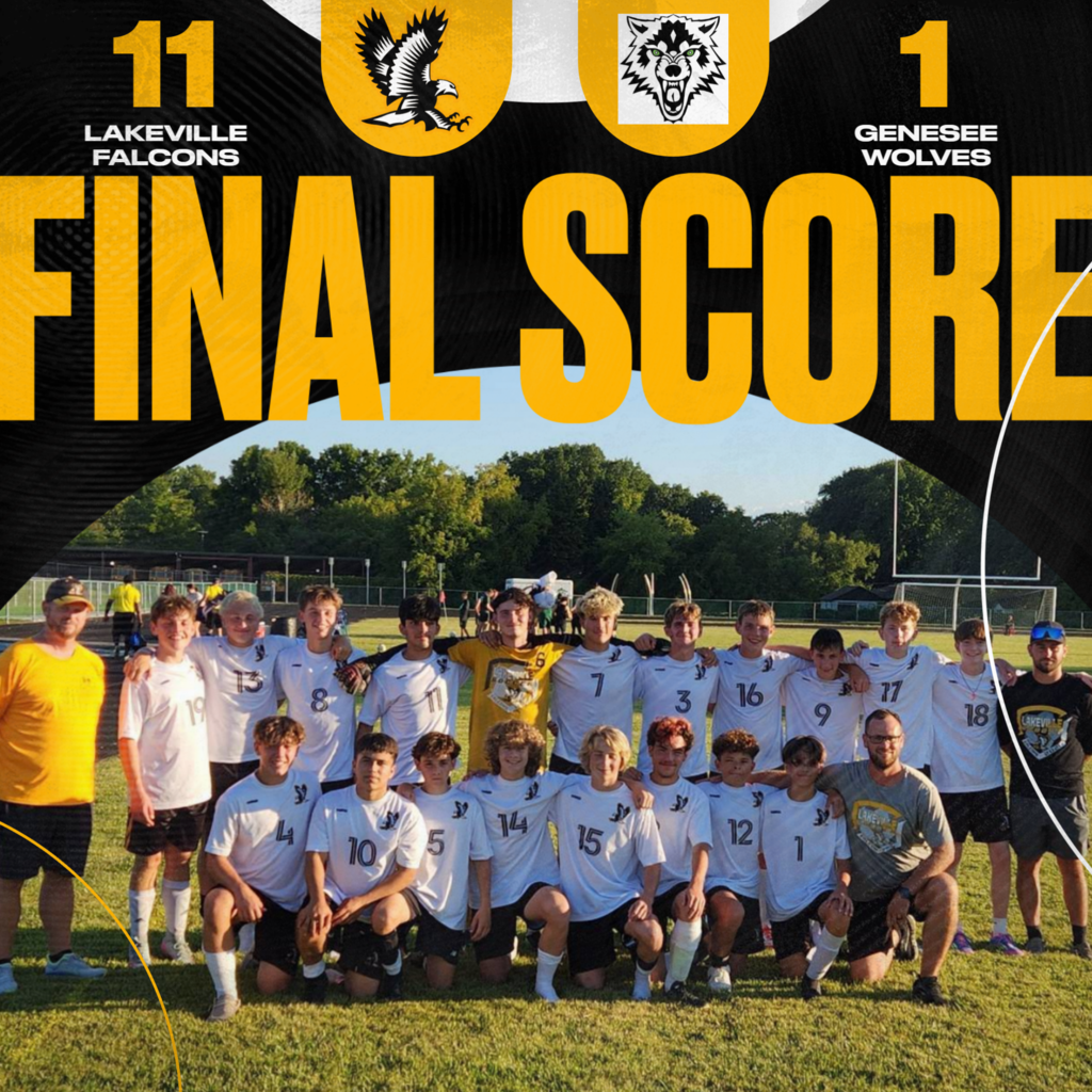 CONGRATULATIONS BOYS SOCCER!