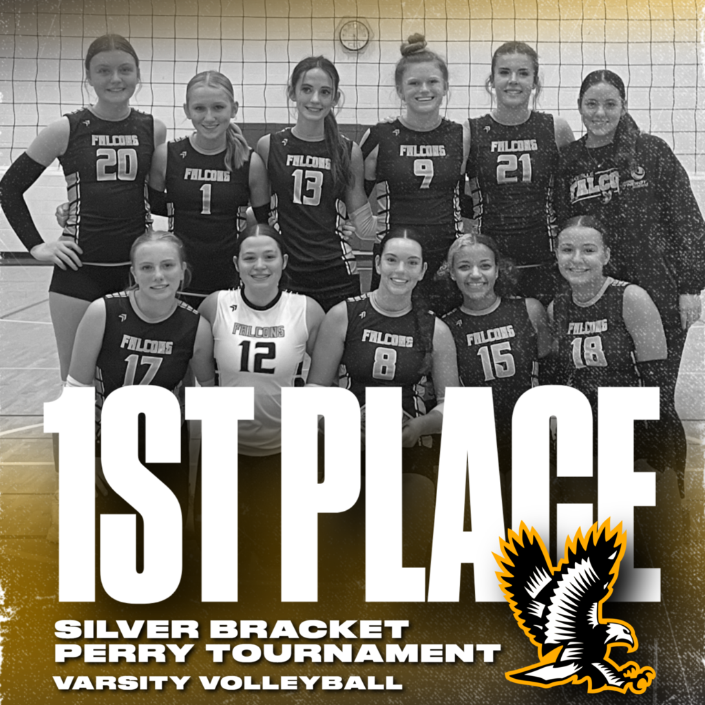 Congratulations to our Varsity Volleyball team taking 1st Place in the Silver Bracket at Perry on 9/13!