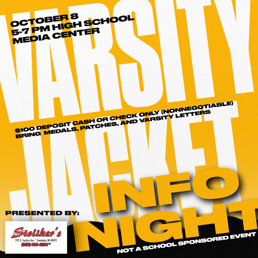 Varsity Jacket Info Night