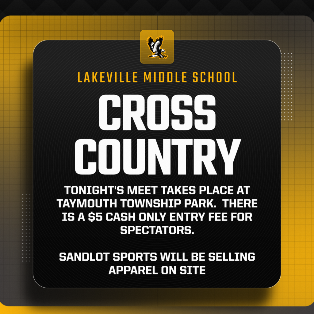 Middle School Cross Country Meet Information