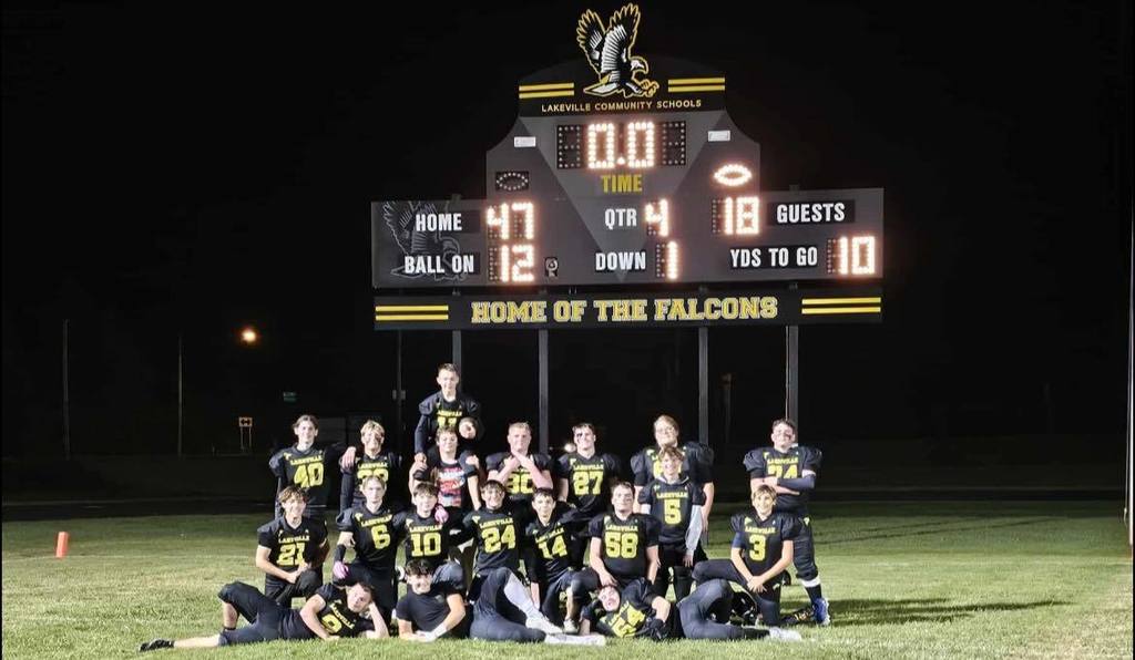 Big win for JV Football Thursday over Birch Run! Congratulations!