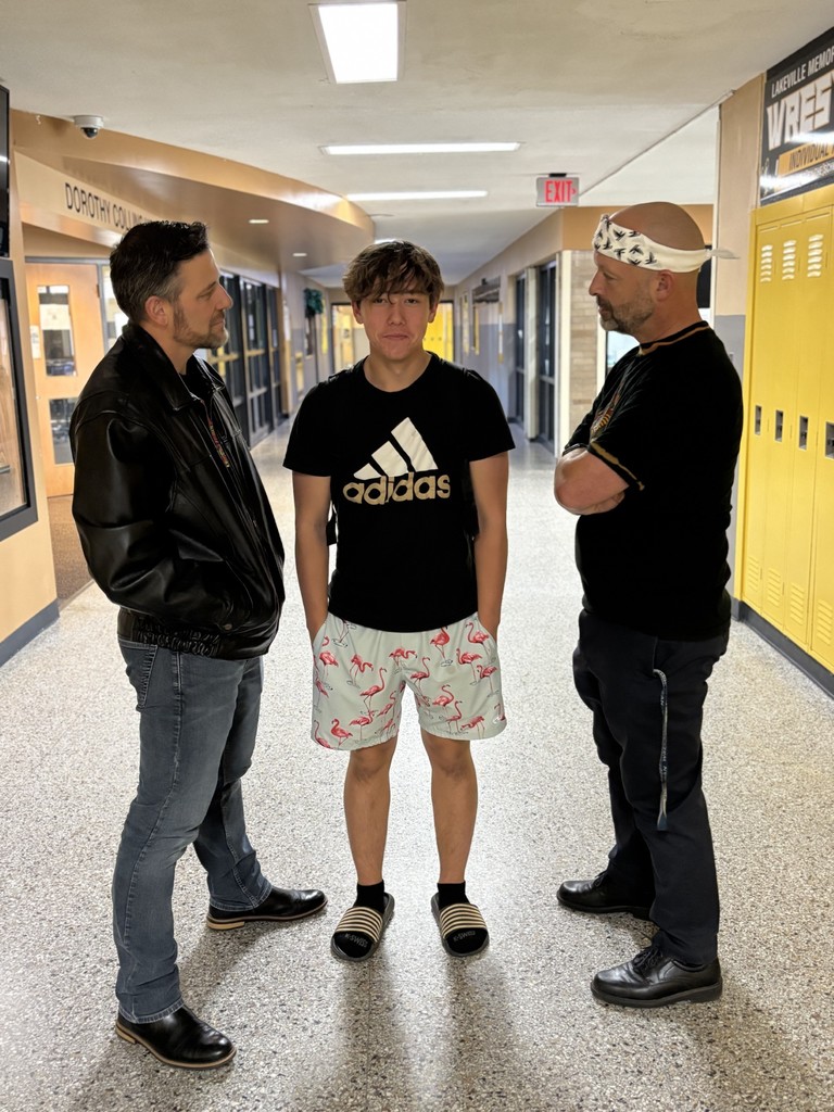 It's HOMECOMING WEEK! High Schoolers have spirit! Bikers vs. Surfers