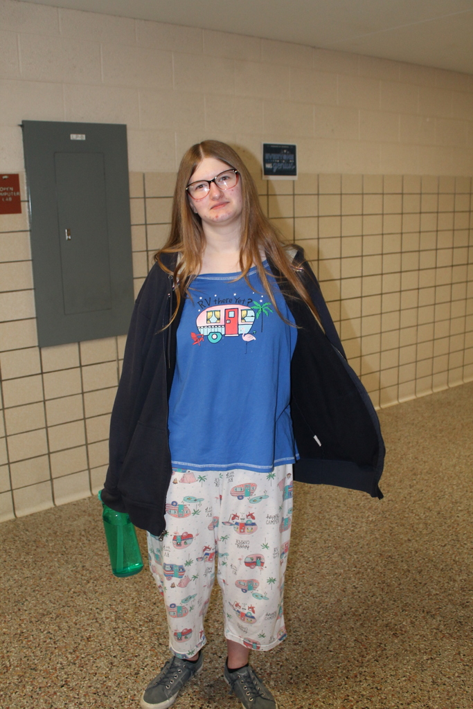 It's HOMECOMING WEEK!  Middle Schoolers have spirit!  PJ Day and Character Day!