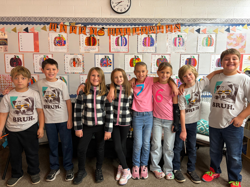It's HOMECOMING WEEK! Elementary School having fun on Spirit Day! Twinning!