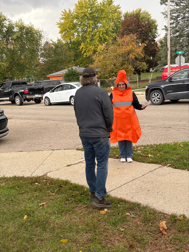 Mrs. Hamilton and Ms. Jenny are the dynamic duo of Parent Pick-Up, treating it like a top-secret mission. They were safety twins, matching and fierce!
