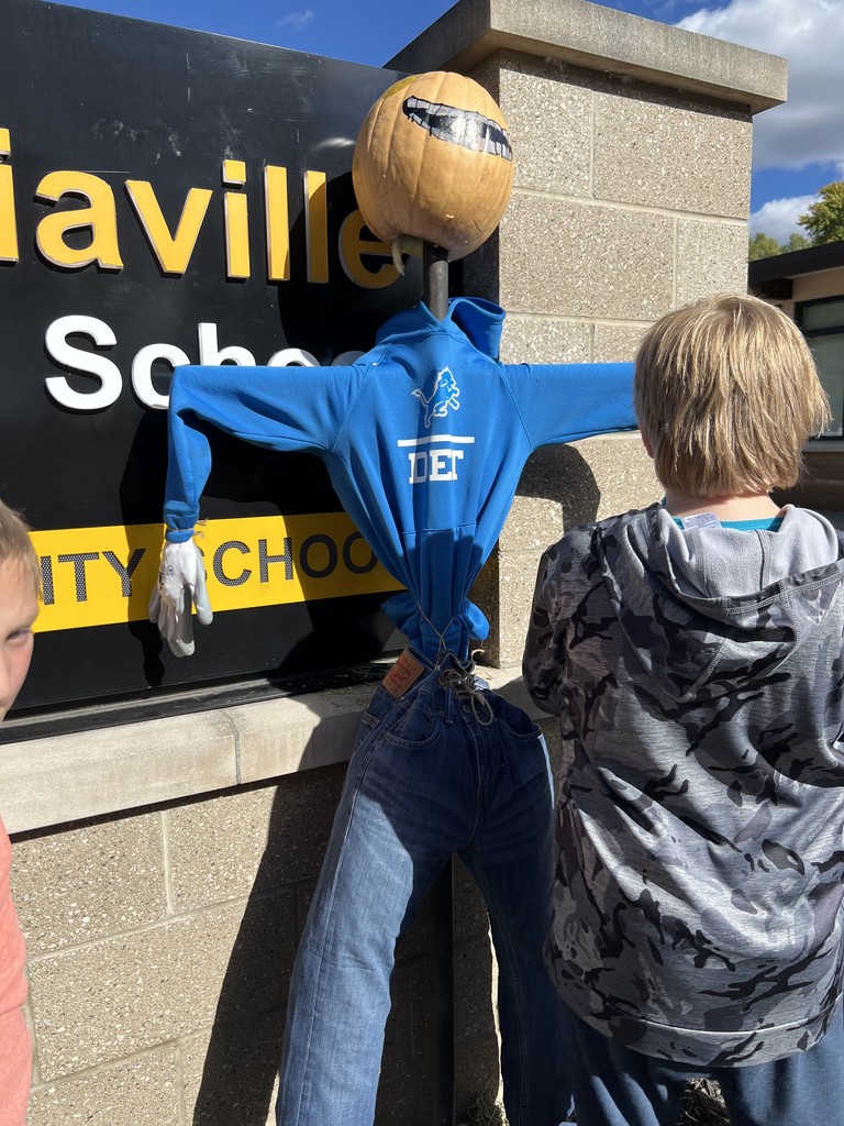 The 4th graders at Columbiaville Elementary transformed the school entrance into a scarecrow runway, each one a masterpiece of creativity strutting their straw-stuffed stuff!