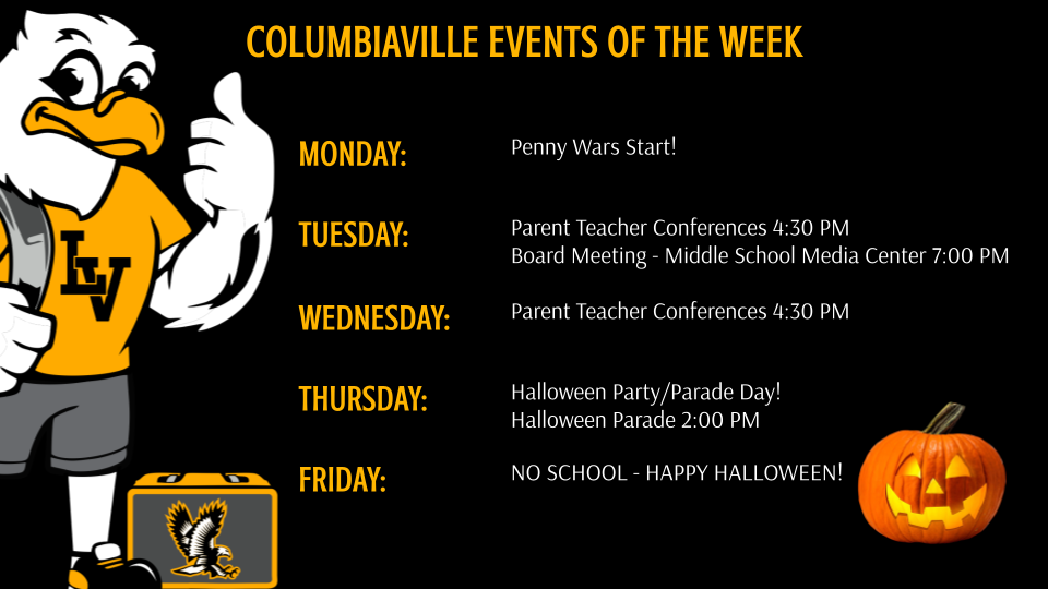 Columbiaville Events of the Week