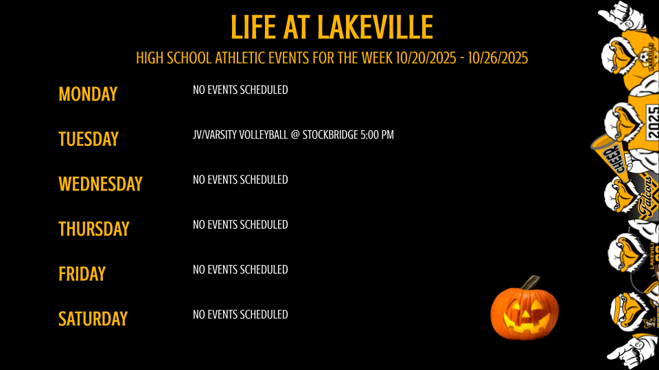 High School Athletics and Events of the Week