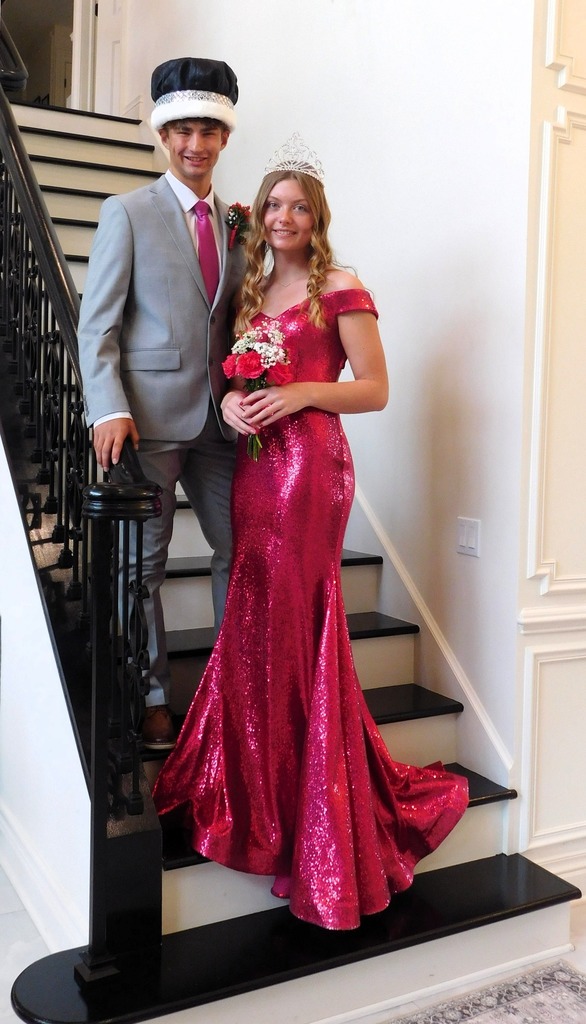 Congratulations to our 2025 Homecoming King and Queen! Gregor Waite and Jasmine Myers