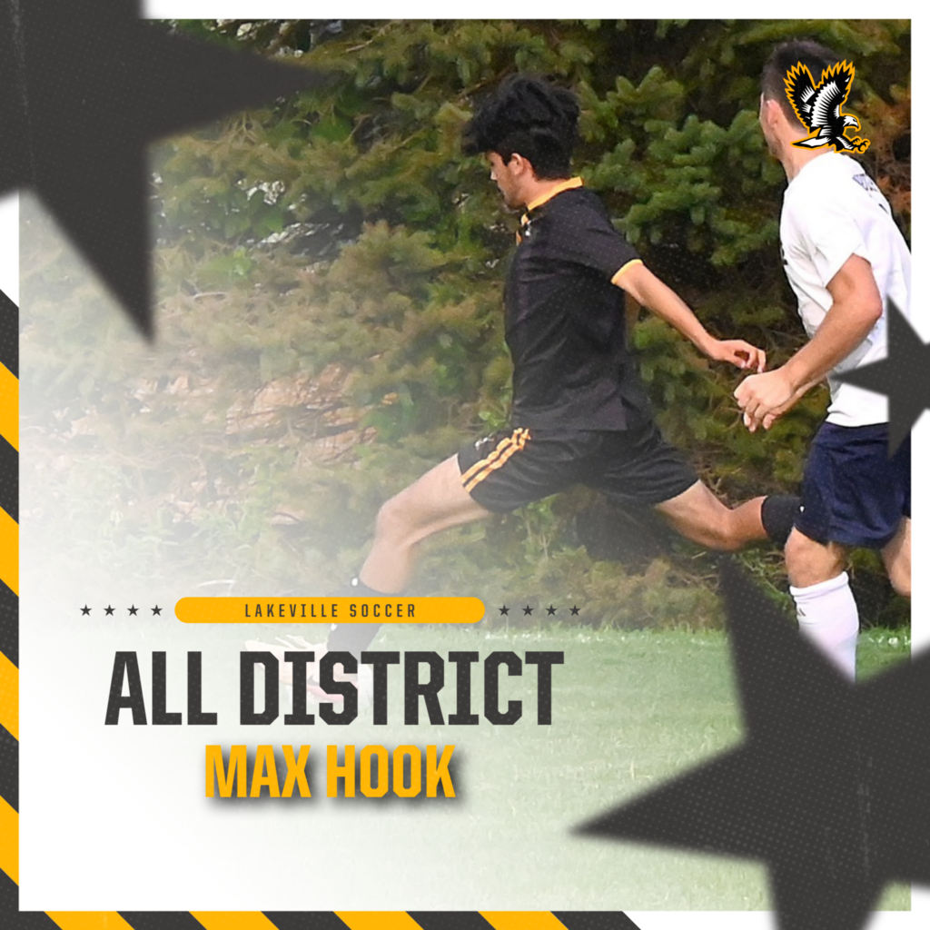 Falcon Nation! Please help us congratulate Alex Terwilliger, Hudson Wygonik, Max Hook, and Manuel Padilla-Zuniga on being selected All-District!  CONGRATULATIONS!