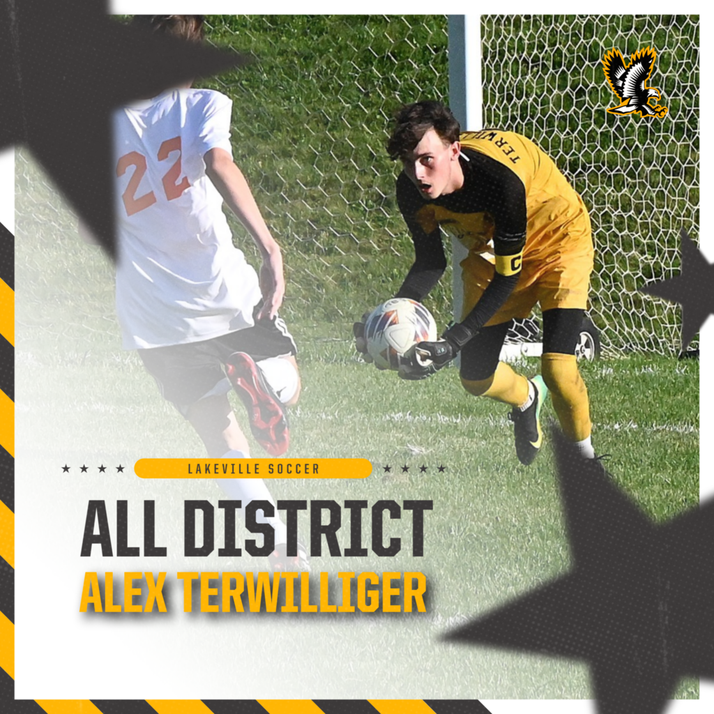 Falcon Nation! Please help us congratulate Alex Terwilliger, Hudson Wygonik, Max Hook, and Manuel Padilla-Zuniga on being selected All-District!  CONGRATULATIONS!