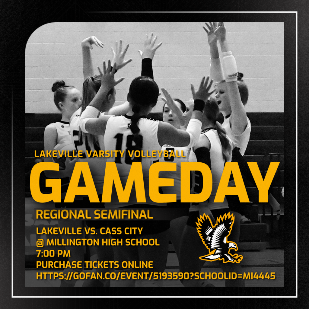 Wishing our Lady Falcons all the best today as they take on Cass City at Millington 7:00 PM!   Purchase tickets online: https://gofan.co/event/5193590?schoolId=MI4445