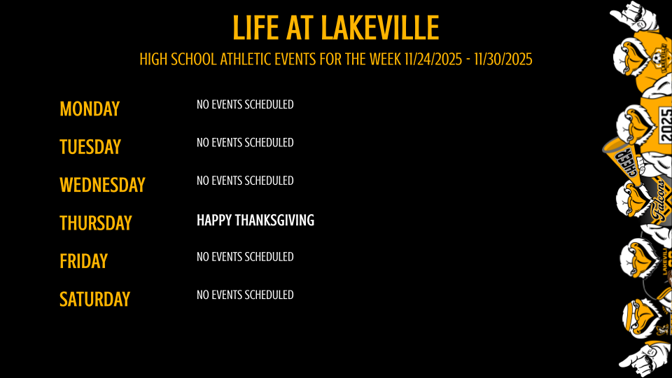 High School Athletics and Events of the Week