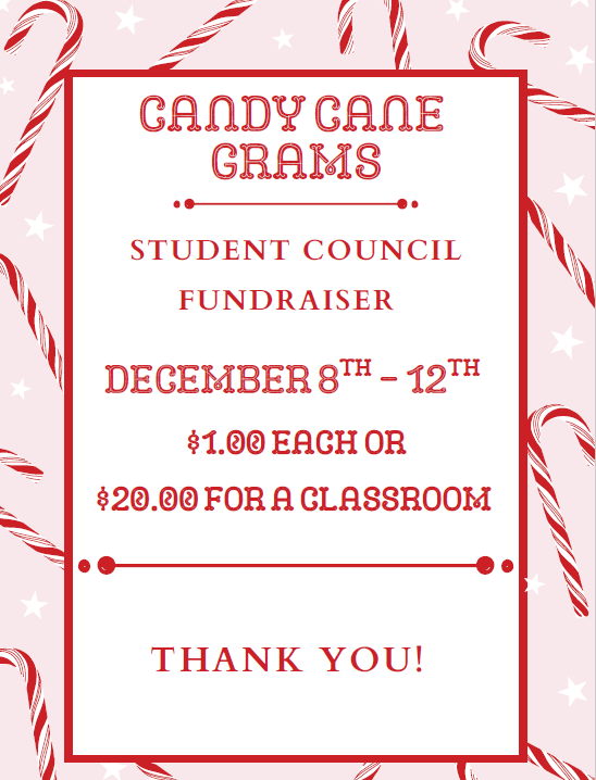 The Columbiaville Student Council is on a sweet mission, spreading cheer with Candy Grams! 🍬💌