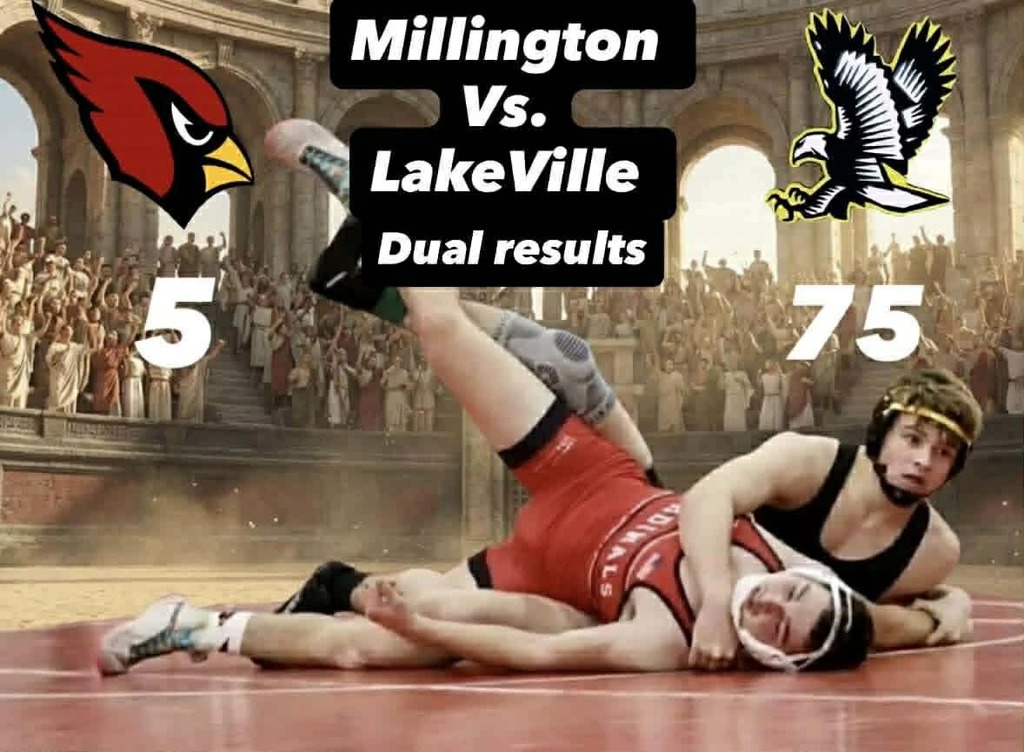 Wrestlers were busy this weekend!  1st Place in the Millington Team Tournament