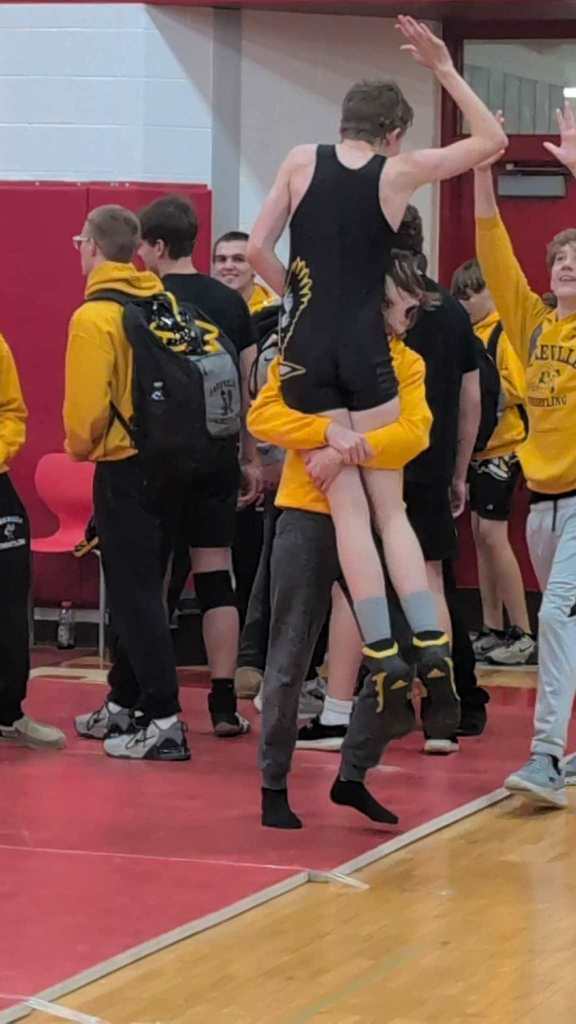 Wrestlers were busy this weekend!  1st Place in the Millington Team Tournament