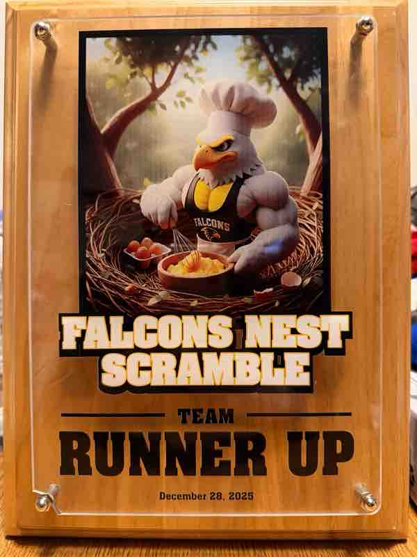 Congratulations to our own Falcons - Runners Up at the Falcons Nest Scramble Wrestling Tournament!