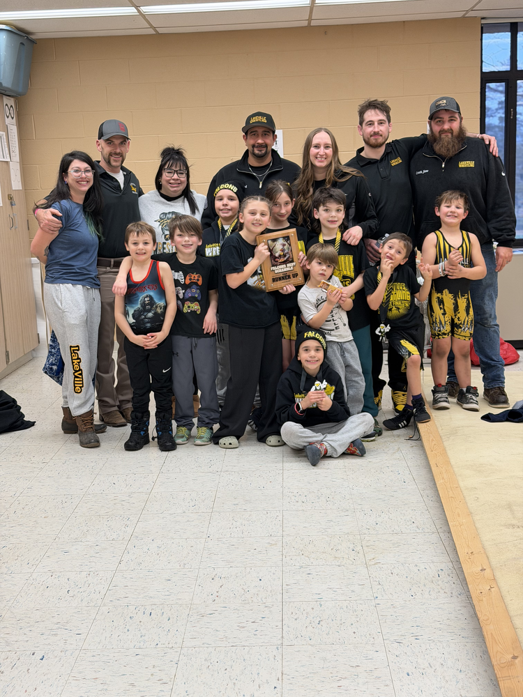 Congratulations to our own Falcons - Runners Up at the Falcons Nest Scramble Wrestling Tournament!