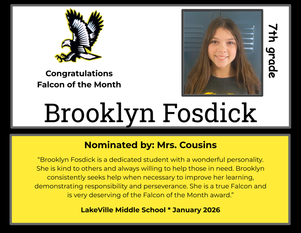 MS Falcon of the Month