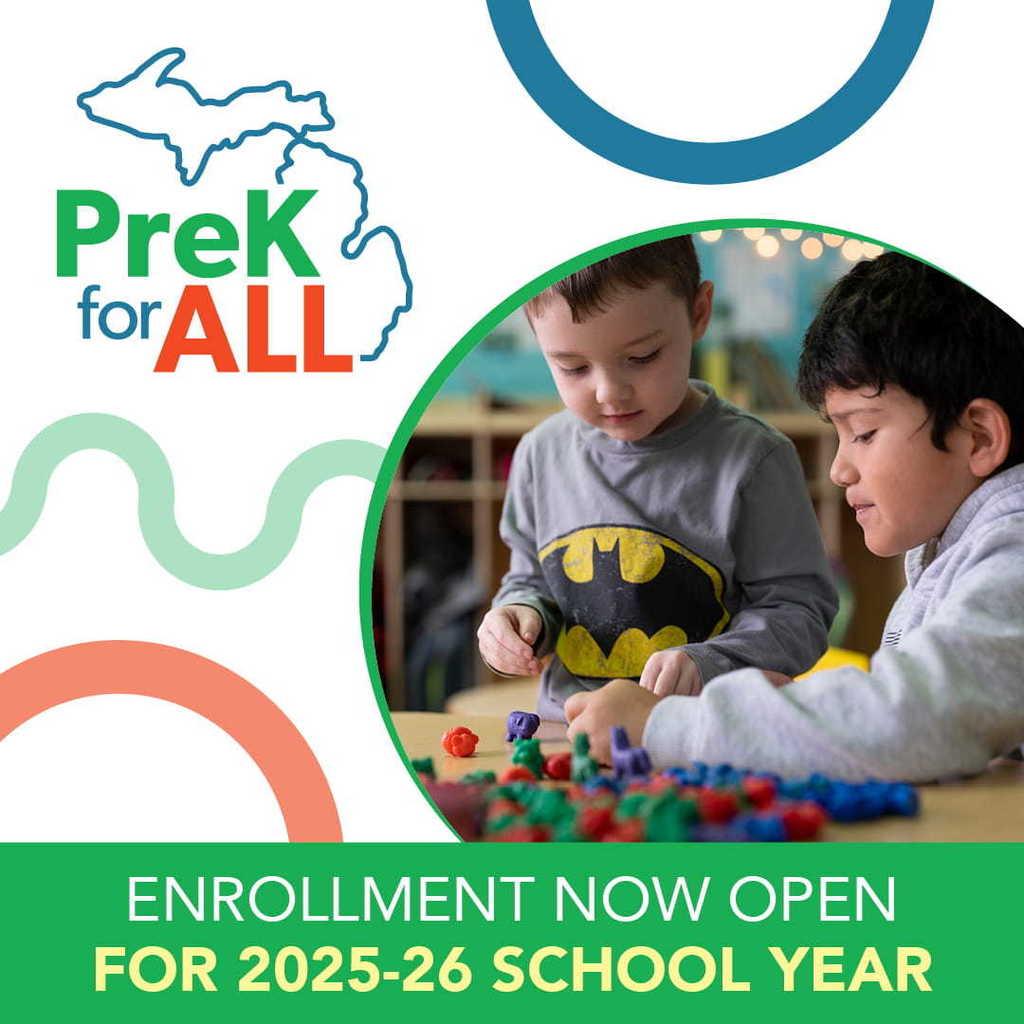 Big beginnings start small 💛 Our FREE Preschool helps children learn, grow, and thrive — and spaces are filling fast! ONLY 4 left! 📞 Call today to enroll and give your child a strong start. 810-591-4030