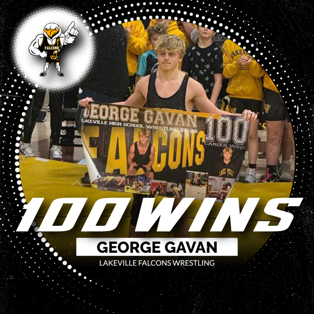 Congratulations to Junior, George Gavan - 100 Wins!