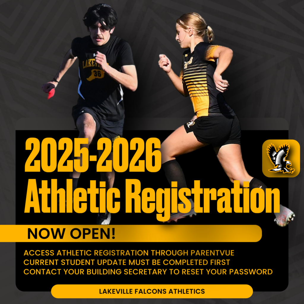 Spring Athletes! Don't get left behind! Complete your Physicals and Athletic Registration NOW! ACCESS ATHLETIC REGISTRATION THROUGH PARENTVUE CURRENT STUDENT UPDATE MUST BE COMPLETED FIRST CONTACT YOUR BUILDING SECRETARY TO RESET YOUR PASSWORD